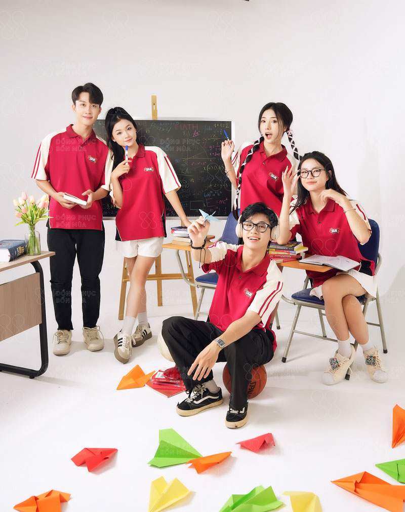 Chi nhánh may đồng phục áo lớp đẹp, giá tốt tại Bình Thuận