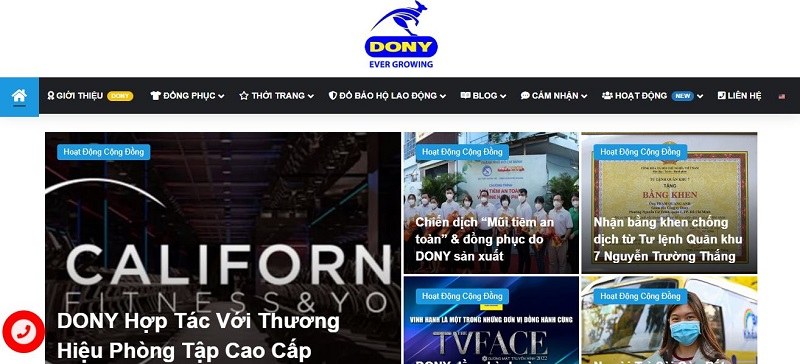 xưởng may đồng phục áo lớp tại Hà Nam - Dony
