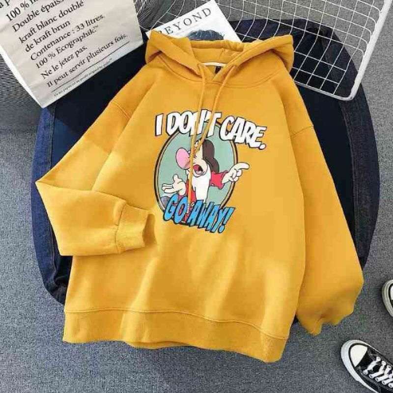 Đồng phục áo lớp màu vàng dáng hoodie đẹp mắt