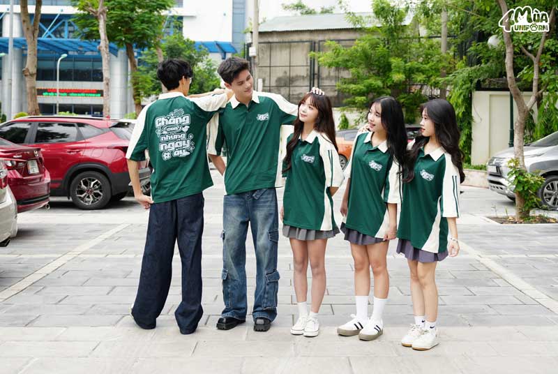 Xưởng sản xuất đồng phục áo lớp Hậu Giang Ánh Minh