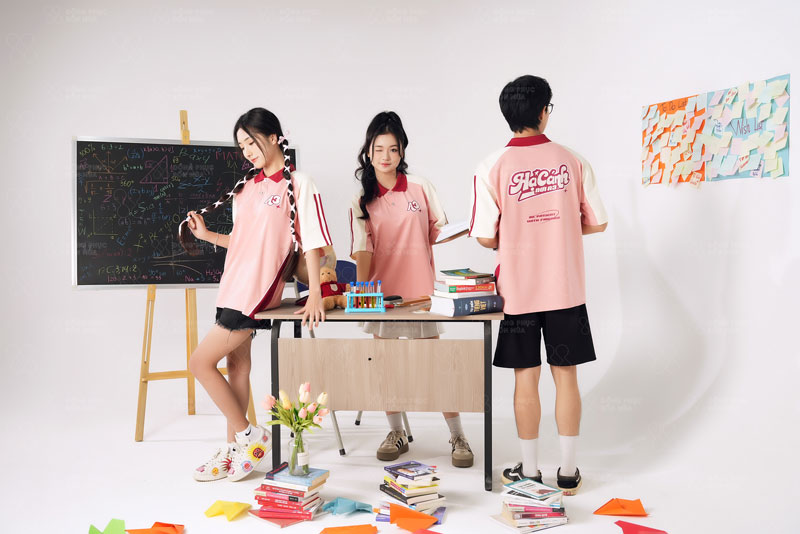 Xưởng sản xuất đồng phục áo lớp Cà Mau Bốn Mùa Uniform