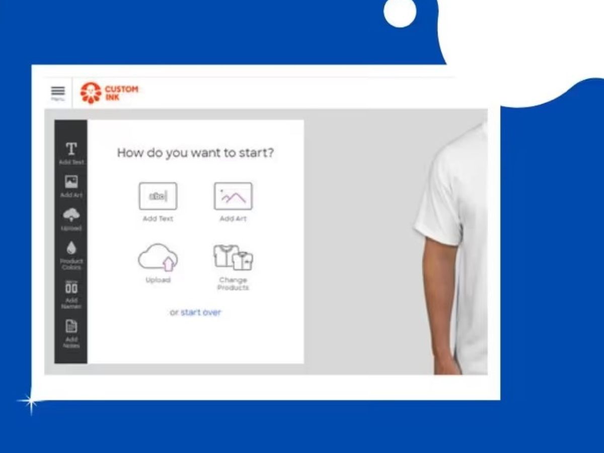 CustomInk là nền tảng thiết kế áo thun chuyên nghiệp