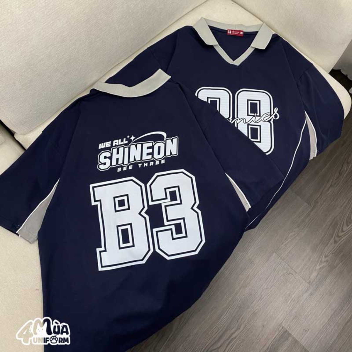 Thiết kế hình in sáng tạo giúp áo lớp nổi bật và thể hiện cá tính riêng của tập thể