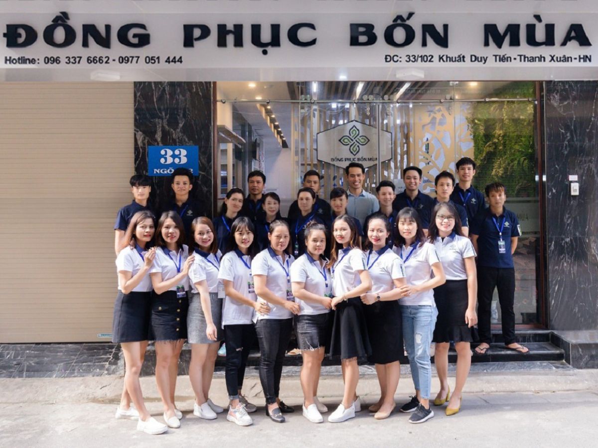 Bốn Mùa Uniform chuyên thiết kế và may áo lớp theo yêu cầu